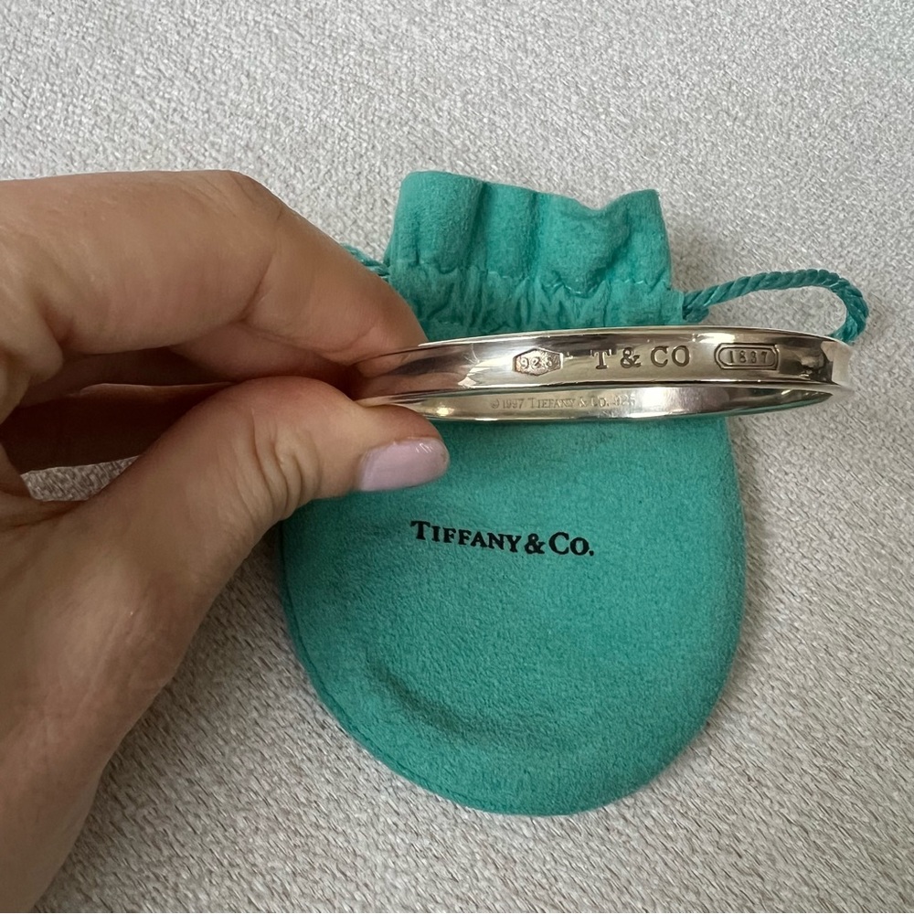 Tiffany T & Co 1837 bangle